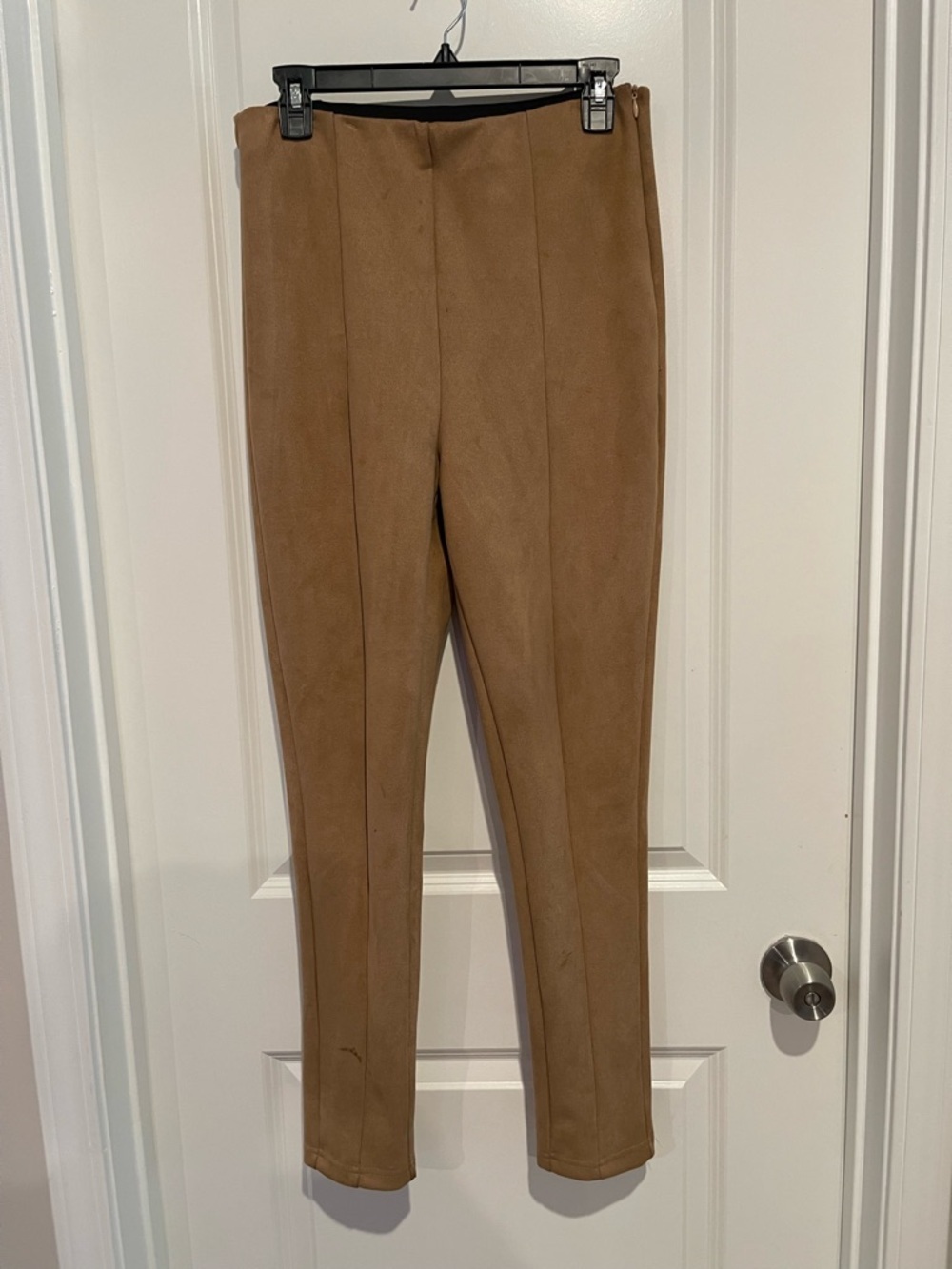 Y2K bebe Black Waistband with Brown Body Pants